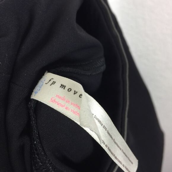 Free People Movement Zephyr High Waisted Zip Ankle Legging Black Size Small - Picture 5 of 12